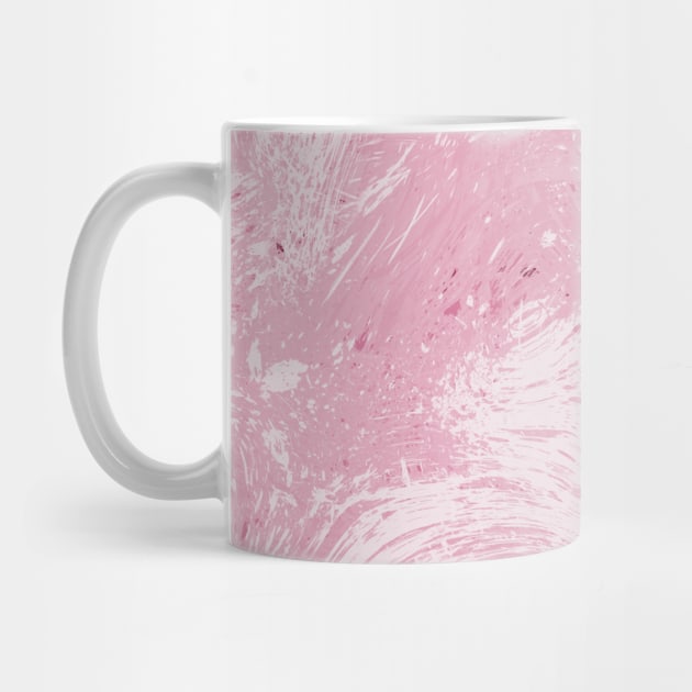 Pocket - Abstract Dripping Painting Pink by ninoladesign